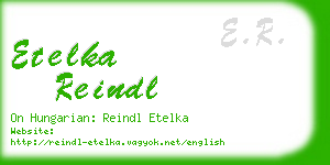 etelka reindl business card